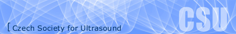 Home Page - Czech Society for Ultrasound 
                      [ in Medicine and Biology ]